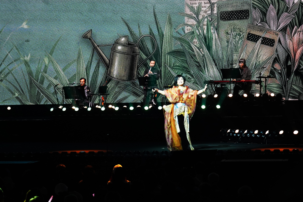 【車勢星聞】影音／齊豫身兼演唱會導演及製作人北流開唱。（圖：車勢星聞）