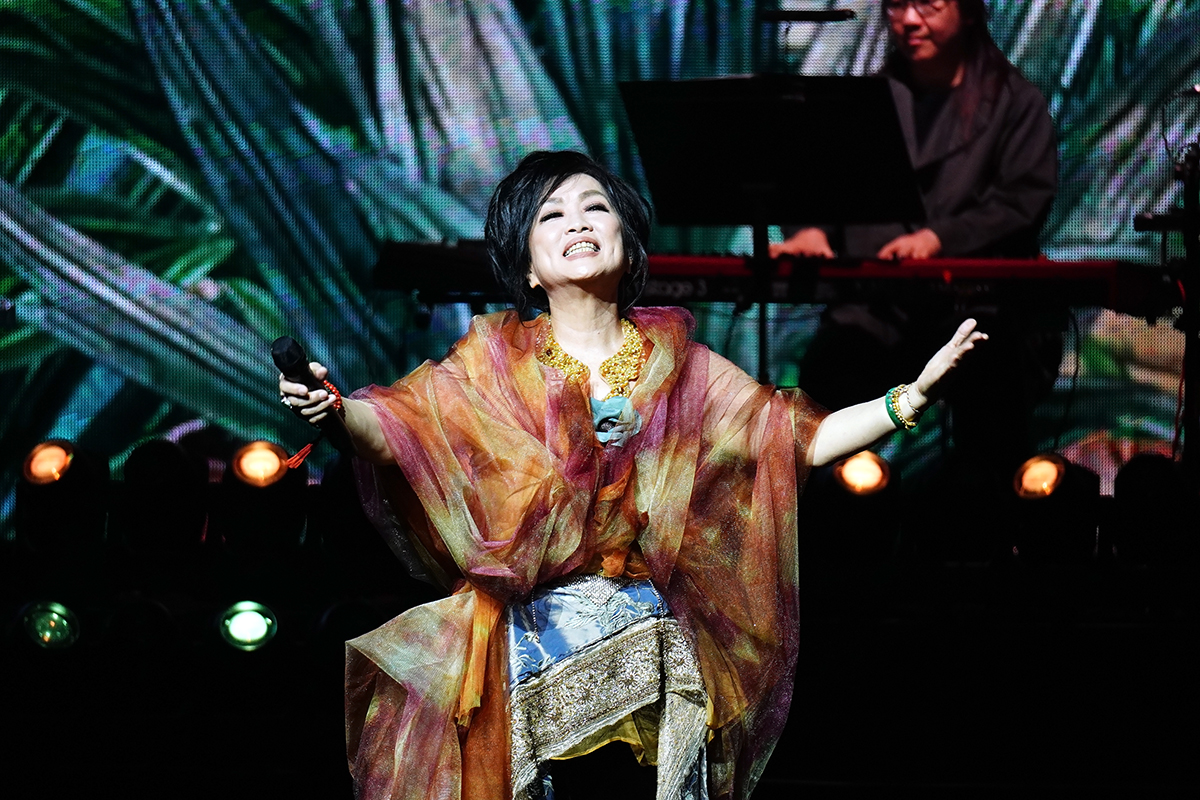 【車勢星聞】影音／齊豫身兼演唱會導演及製作人北流開唱。（圖：車勢星聞）