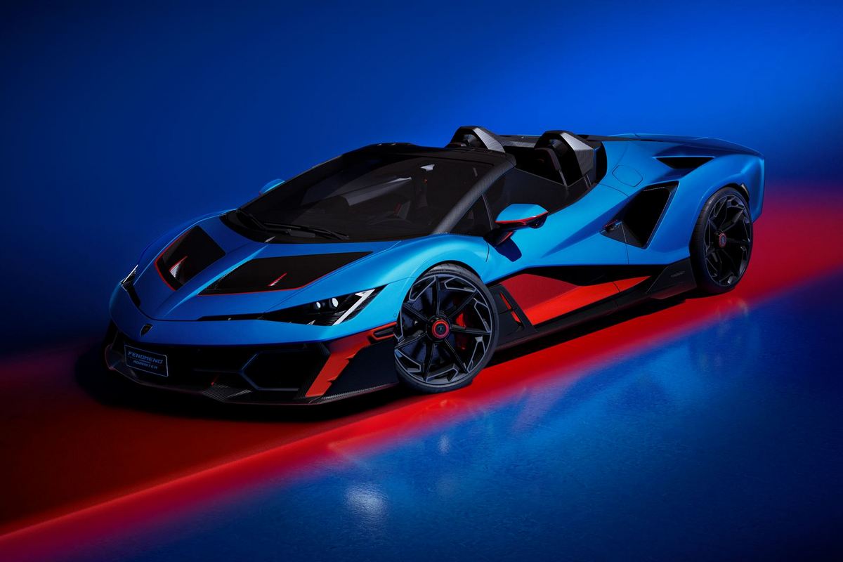 Lamborghini近日帶來僅15輛的Fenomeno Roadster。