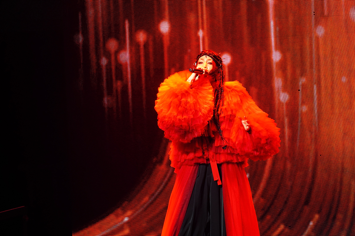 【車勢星聞】中島美嘉《MIKA NAKASHIMA ASIA TOUR 2026》亞洲巡迴演唱會台北站在台北流行音樂中心開唱。（圖：車勢星聞）