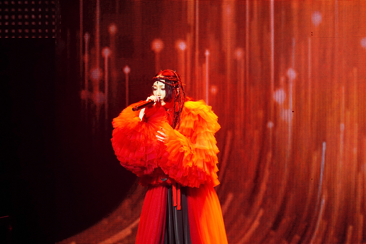 【車勢星聞】中島美嘉《MIKA NAKASHIMA ASIA TOUR 2026》亞洲巡迴演唱會台北站在台北流行音樂中心開唱。（圖：車勢星聞）
