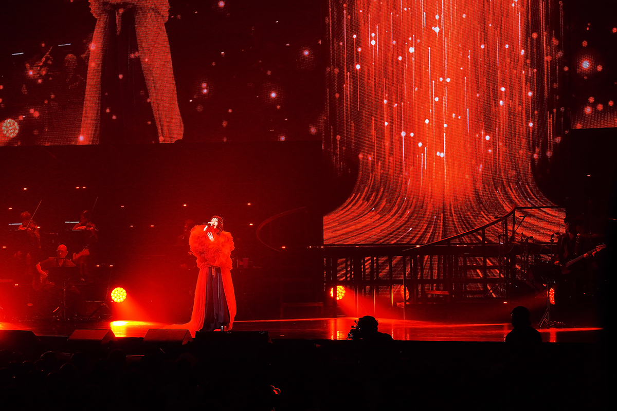 【車勢星聞】中島美嘉《MIKA NAKASHIMA ASIA TOUR 2026》亞洲巡迴演唱會台北站在台北流行音樂中心開唱。（圖：車勢星聞）