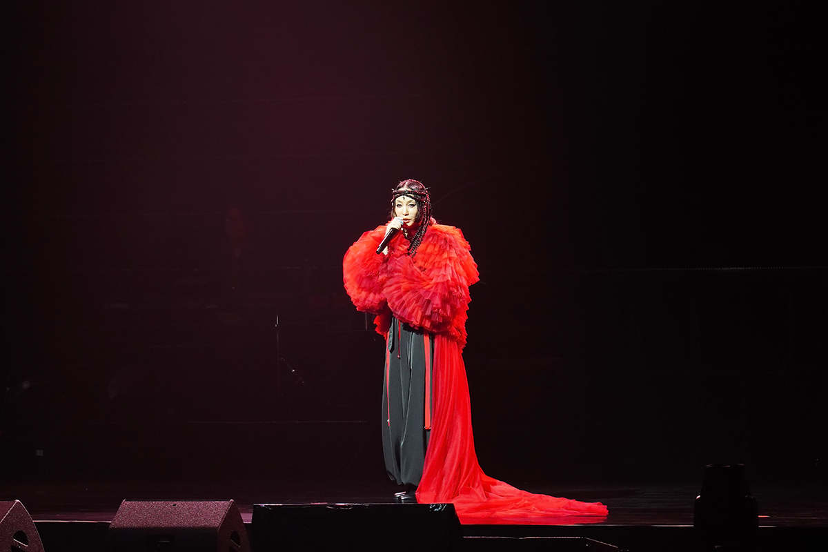 【車勢星聞】中島美嘉《MIKA NAKASHIMA ASIA TOUR 2026》亞洲巡迴演唱會台北站在台北流行音樂中心開唱。（圖：車勢星聞）