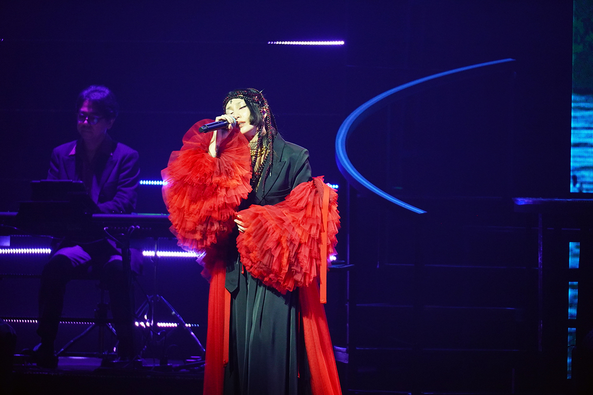 【車勢星聞】中島美嘉《MIKA NAKASHIMA ASIA TOUR 2026》亞洲巡迴演唱會台北站在台北流行音樂中心開唱。（圖：車勢星聞）