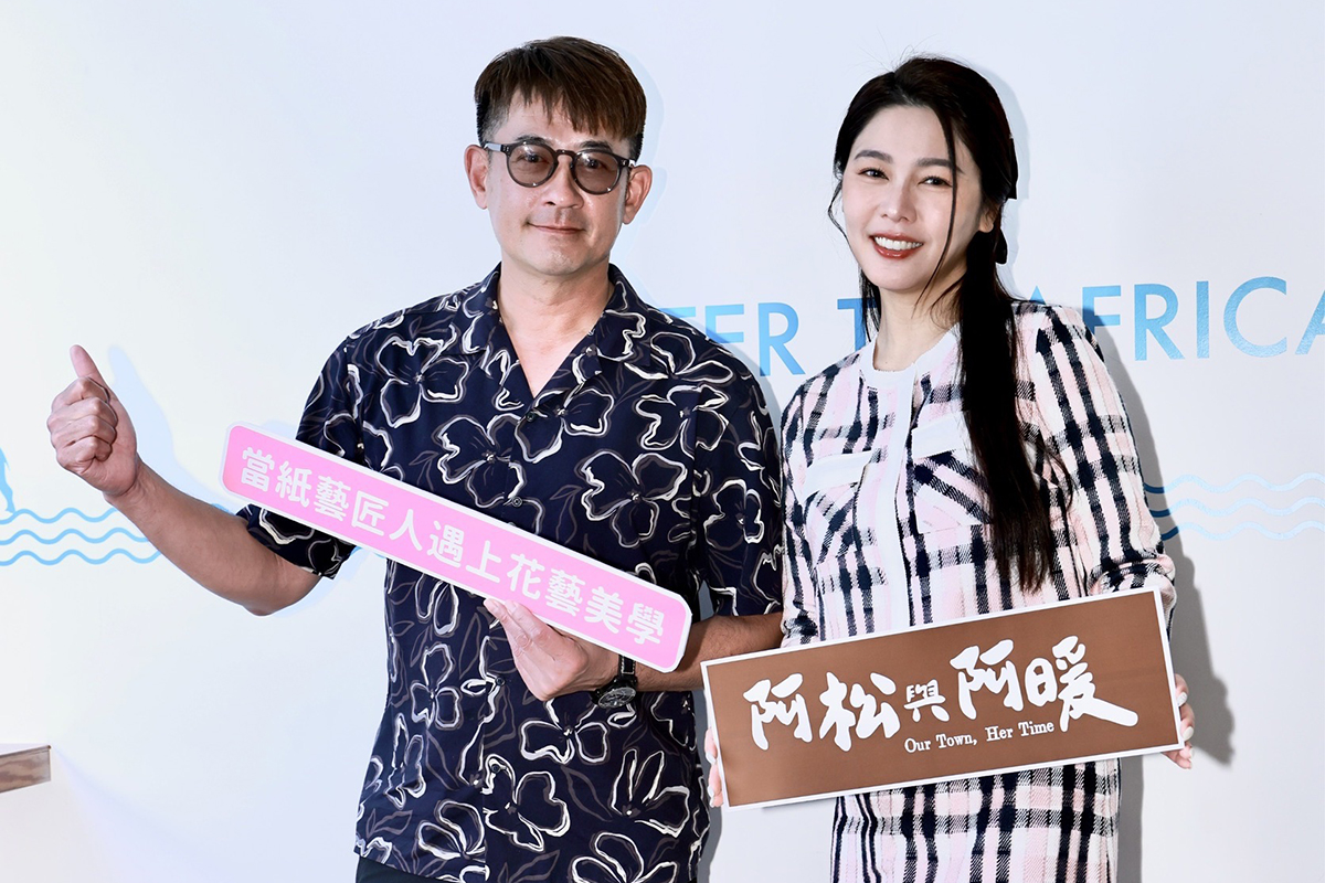 【車勢星聞】《阿松與阿暖》柯叔元、白家綺演夫妻，第一天拍就談離婚。（圖：民視提供）