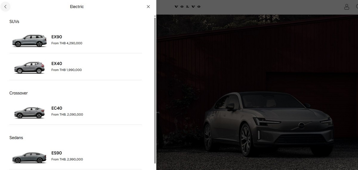 接連兩起的火燒車事件，目前泰國Volvo已將EX30下架。