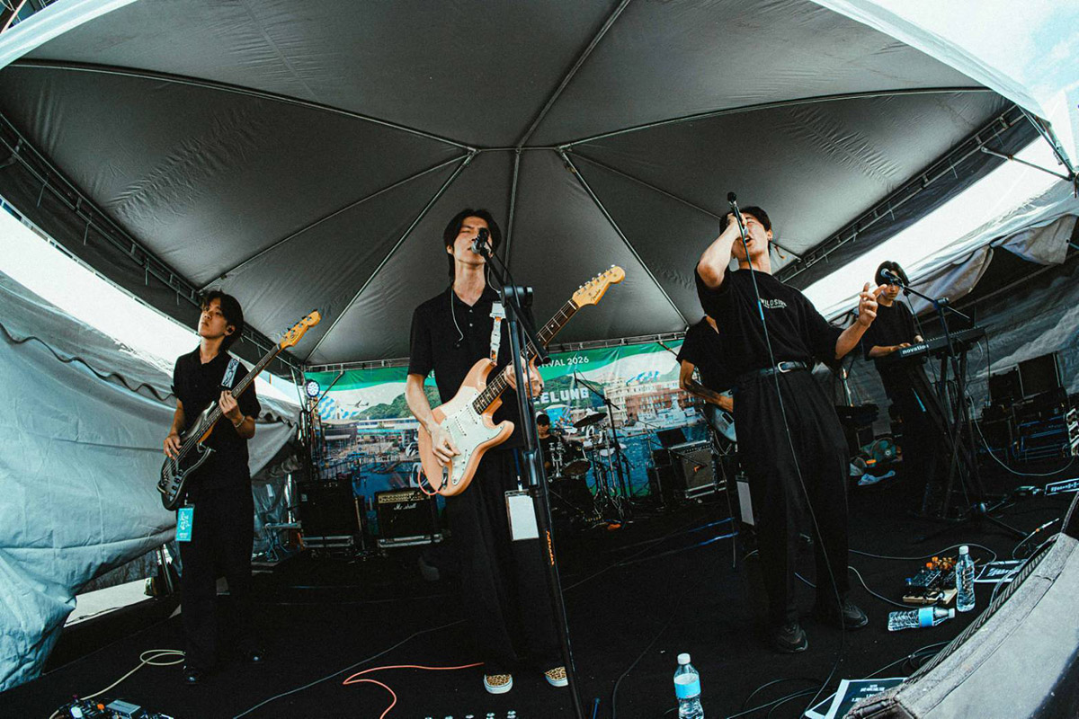 【車勢星聞】 「愛嶼搖滾」音樂祭23日登場，名古屋樂團「Maki」、岐阜樂團「KUZIRA」登場現場熱烈 人氣樂團「血肉果汁機」引樂迷狂熱開圈！(照片提供：三立電視)