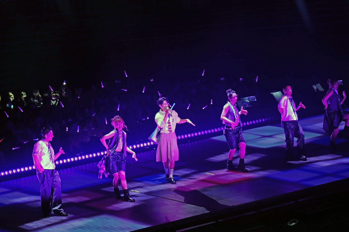 【車勢星聞】韋禮安巡迴演唱會首站一連兩天在台北小巨蛋開唱。（圖：車勢星聞）