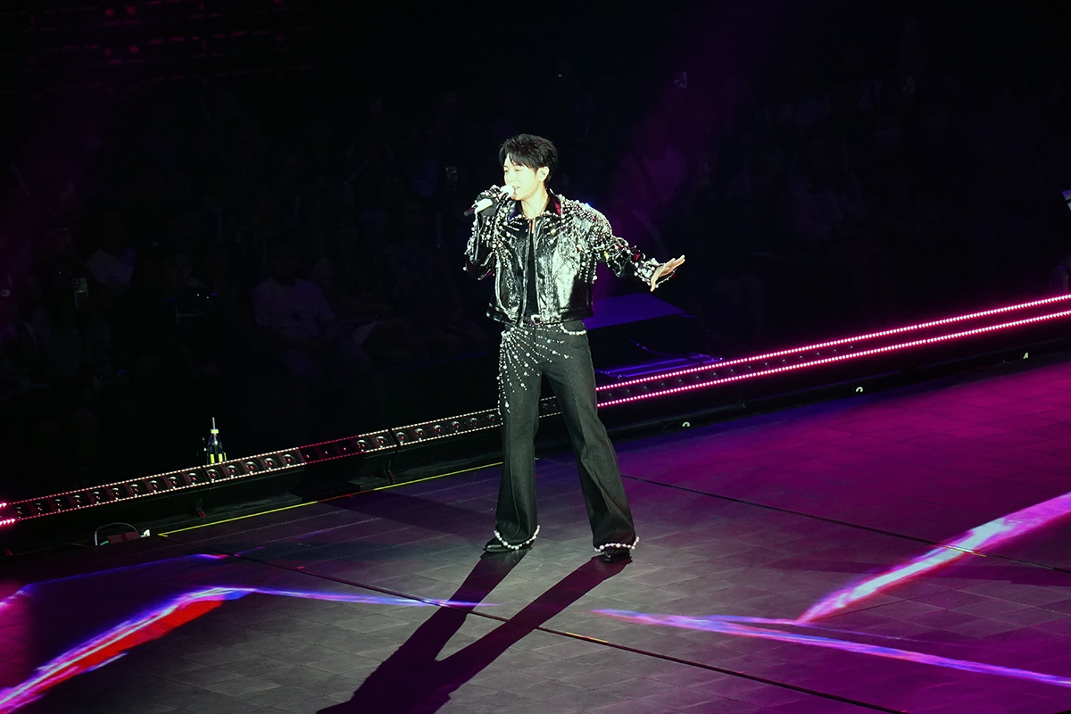 【車勢星聞】韋禮安巡迴演唱會首站一連兩天在台北小巨蛋開唱。（圖：車勢星聞）