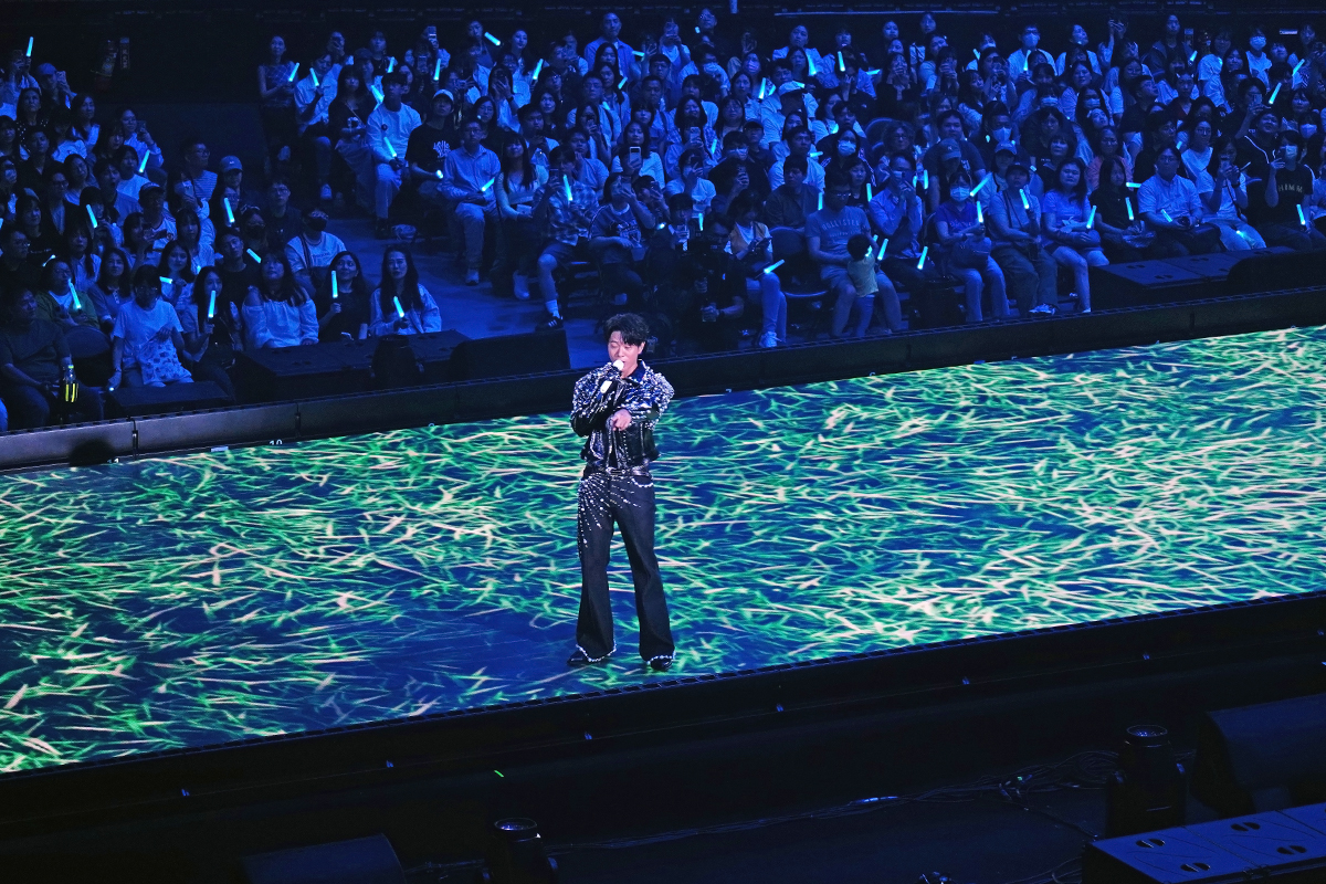 【車勢星聞】韋禮安巡迴演唱會首站一連兩天在台北小巨蛋開唱。（圖：車勢星聞）