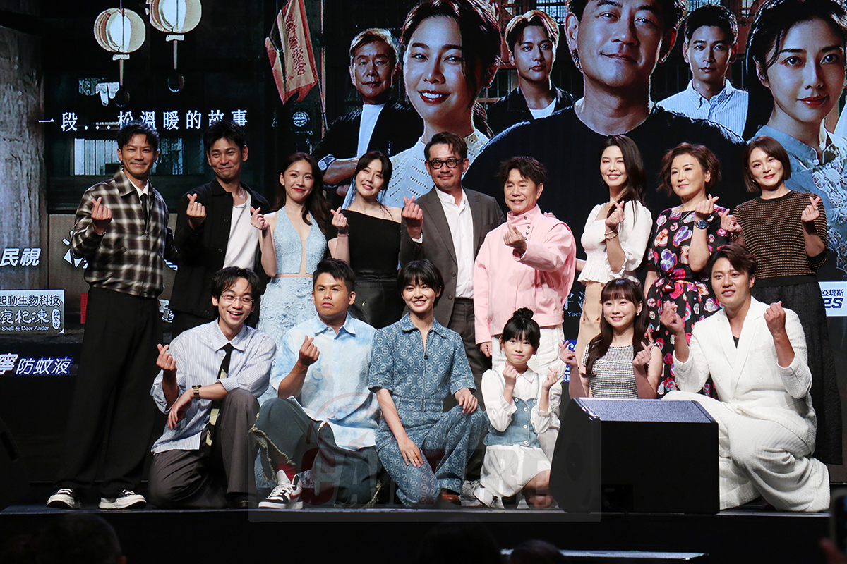 【車勢星聞】《阿松與阿暖》舉辦首映會，主要演員們盛裝出席。（圖：車勢星聞）