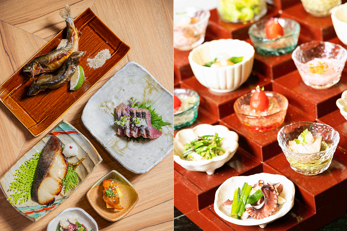 欣葉日本料理「彩膳楽亭」以和食傳統五味展現細膩和食。（示意圖：品牌提供）