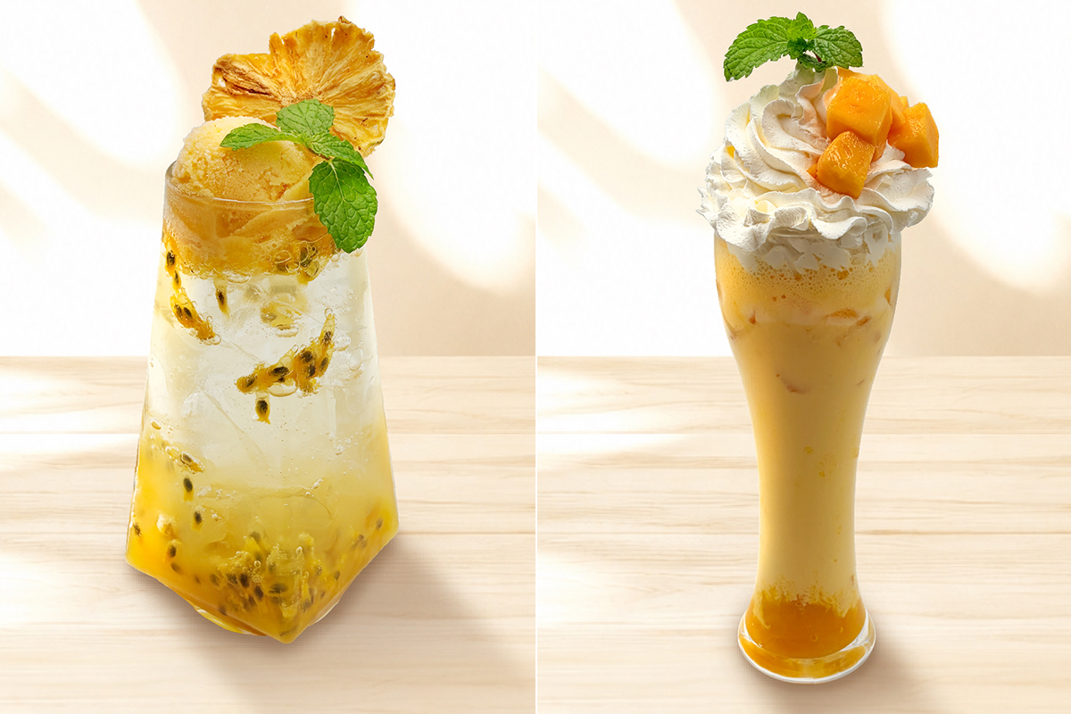 阿瑪迪斯咖啡推出芒果系列飲品與甜點夏季限定。（示意圖：品牌提供）