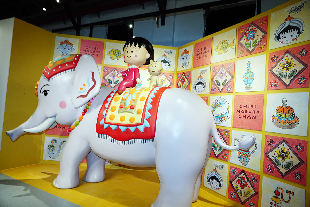 【車勢星聞】影音／櫻桃小丸子原作40週年特展正式登場。（圖：車勢星聞）