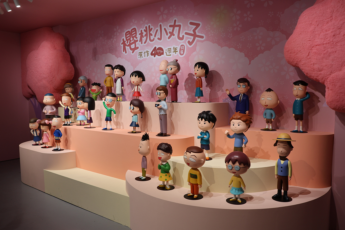 【車勢星聞】影音／櫻桃小丸子原作40週年特展正式登場。（圖：車勢星聞）