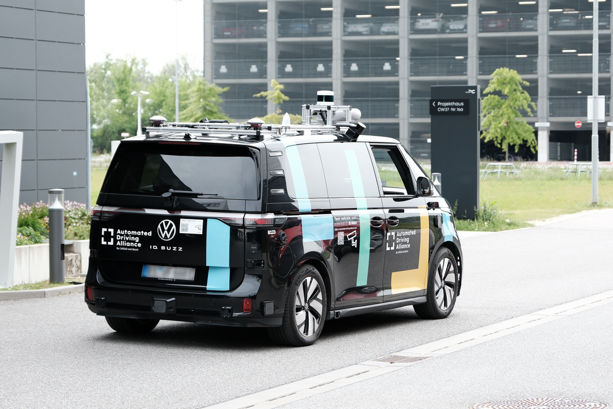 成果則不如預期，Volkswagen將終止和Bosch自動駕駛科技合作研發合作。