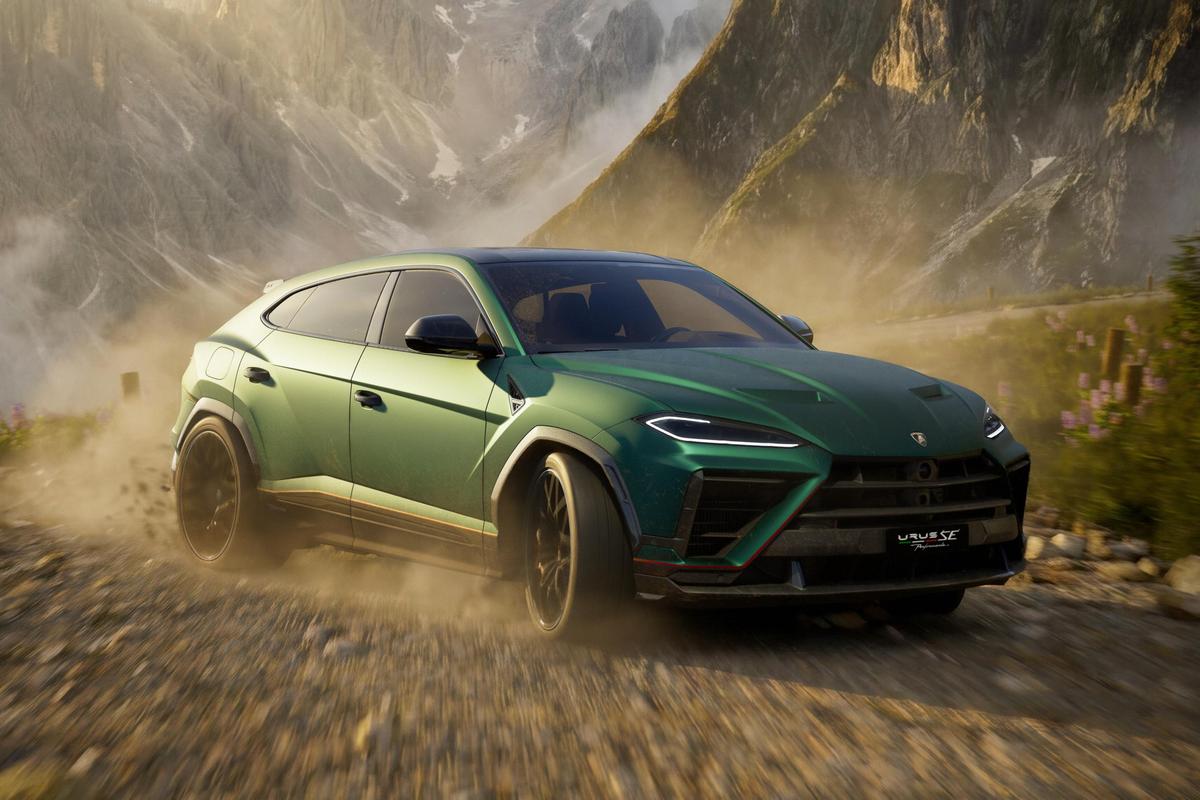 Urus SE Performante配置AURA架構和2K2V雙腔雙閥門氣壓懸吊，另有增加Rally模式。