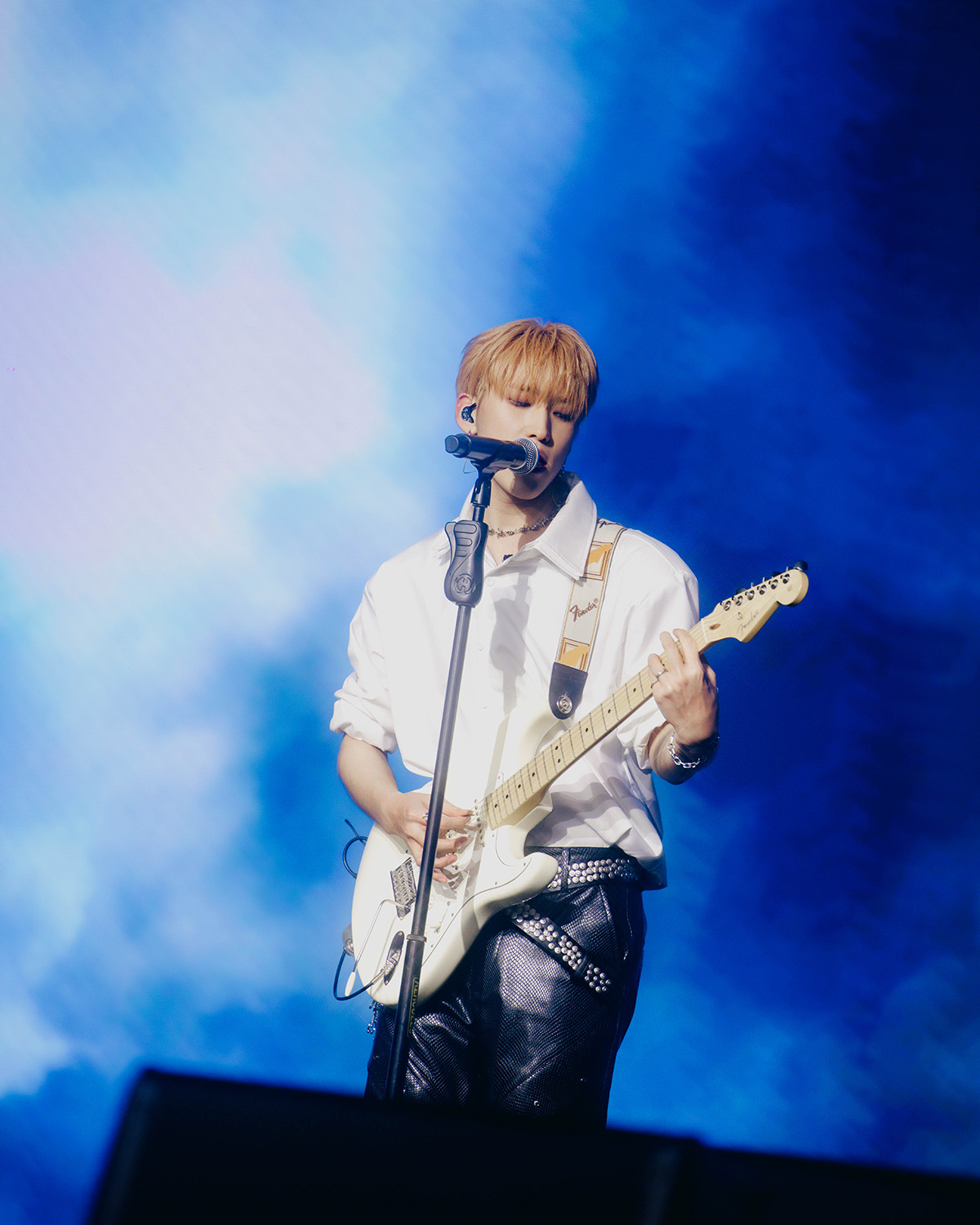 【車勢星聞】俊希帶來精采的電吉他表演。（圖／量籽計畫提供）