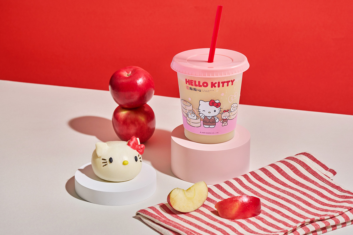 點點心Hello Kitty店長、布丁狗經理、酷企鵝主廚聯名餐點期間限定二個月。（示意圖：品牌提供）
