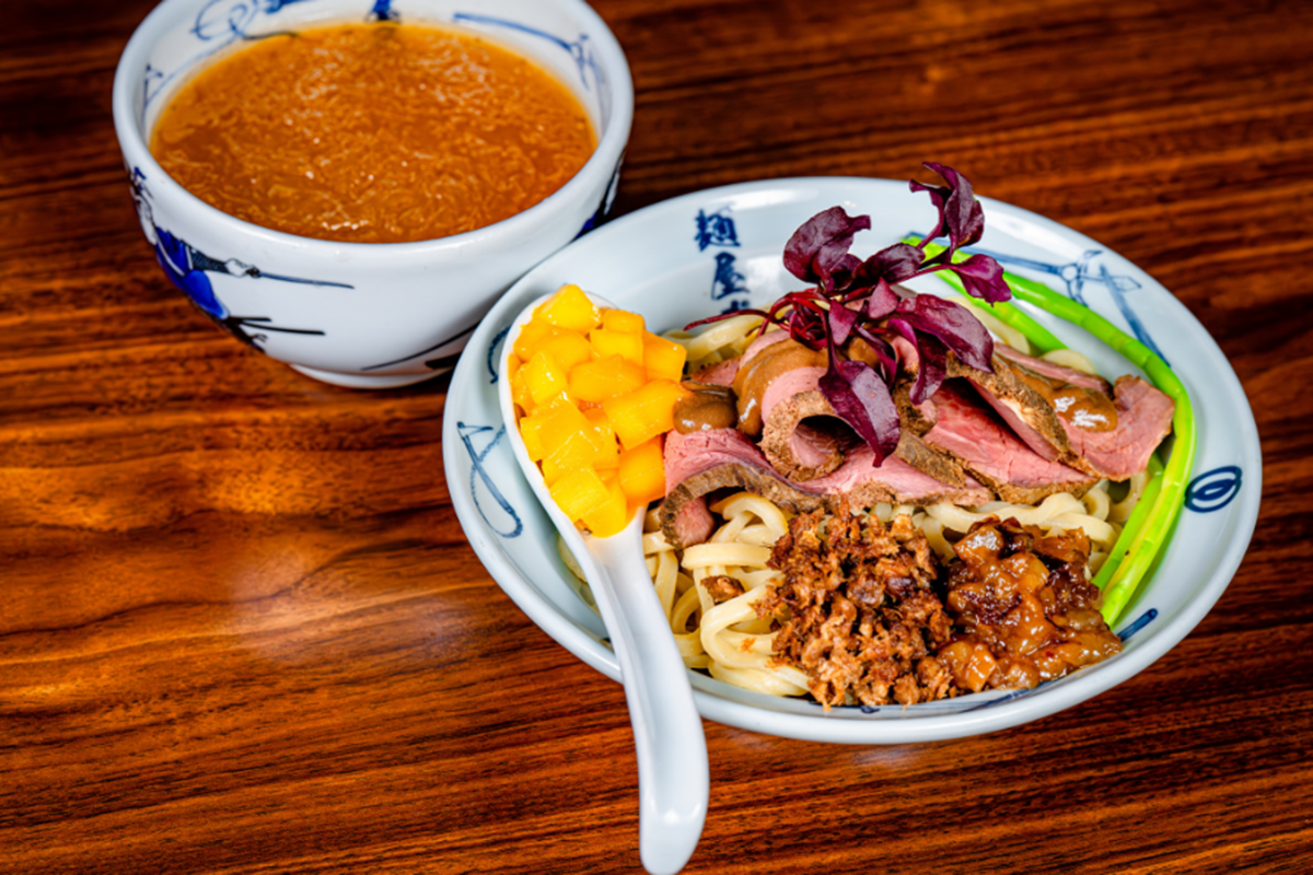 牛塩沾麵-光復麵屋武骨。（示意圖：品牌提供）