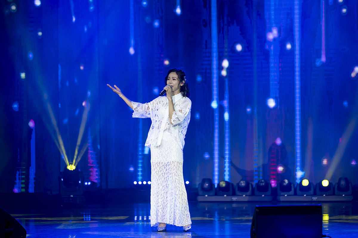 【車勢星聞】曾心梅登麗星郵輪探索星號演出，大讚美食令人驚艷。（圖：品牌提供） 