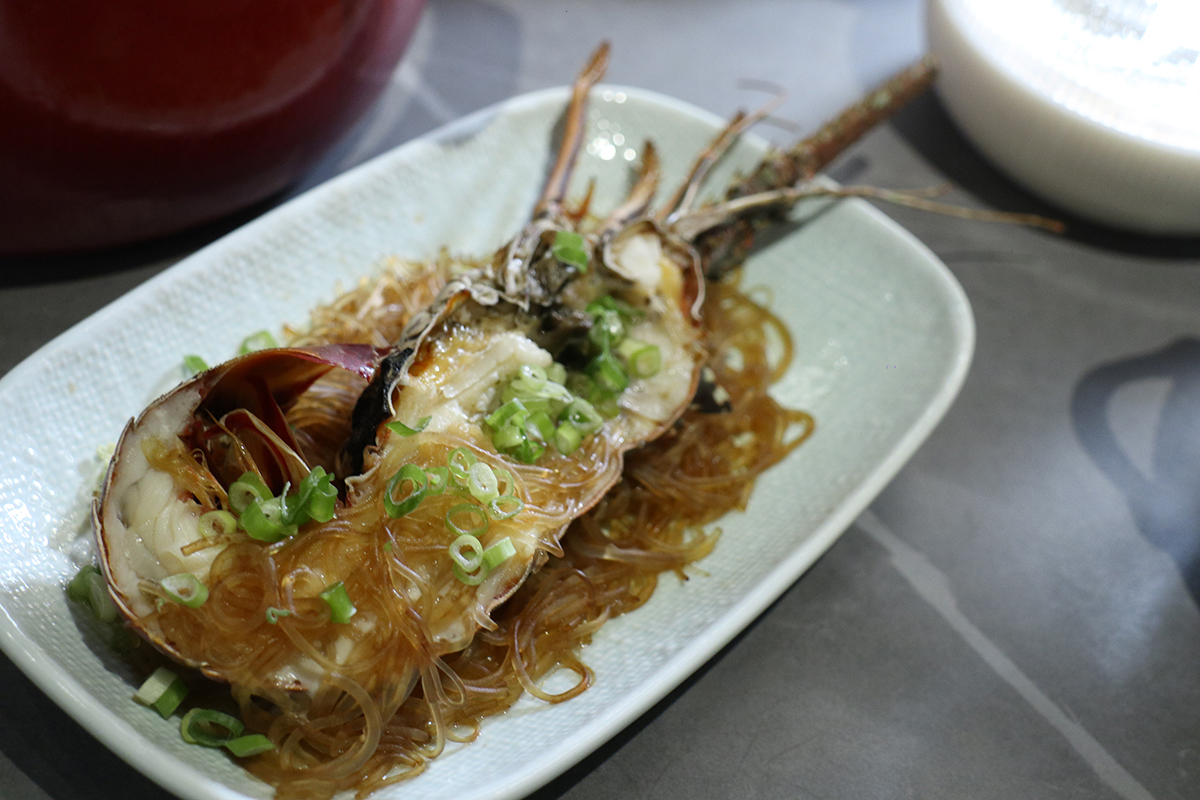 四味軒消費用餐打卡送龍蝦。（示意圖）