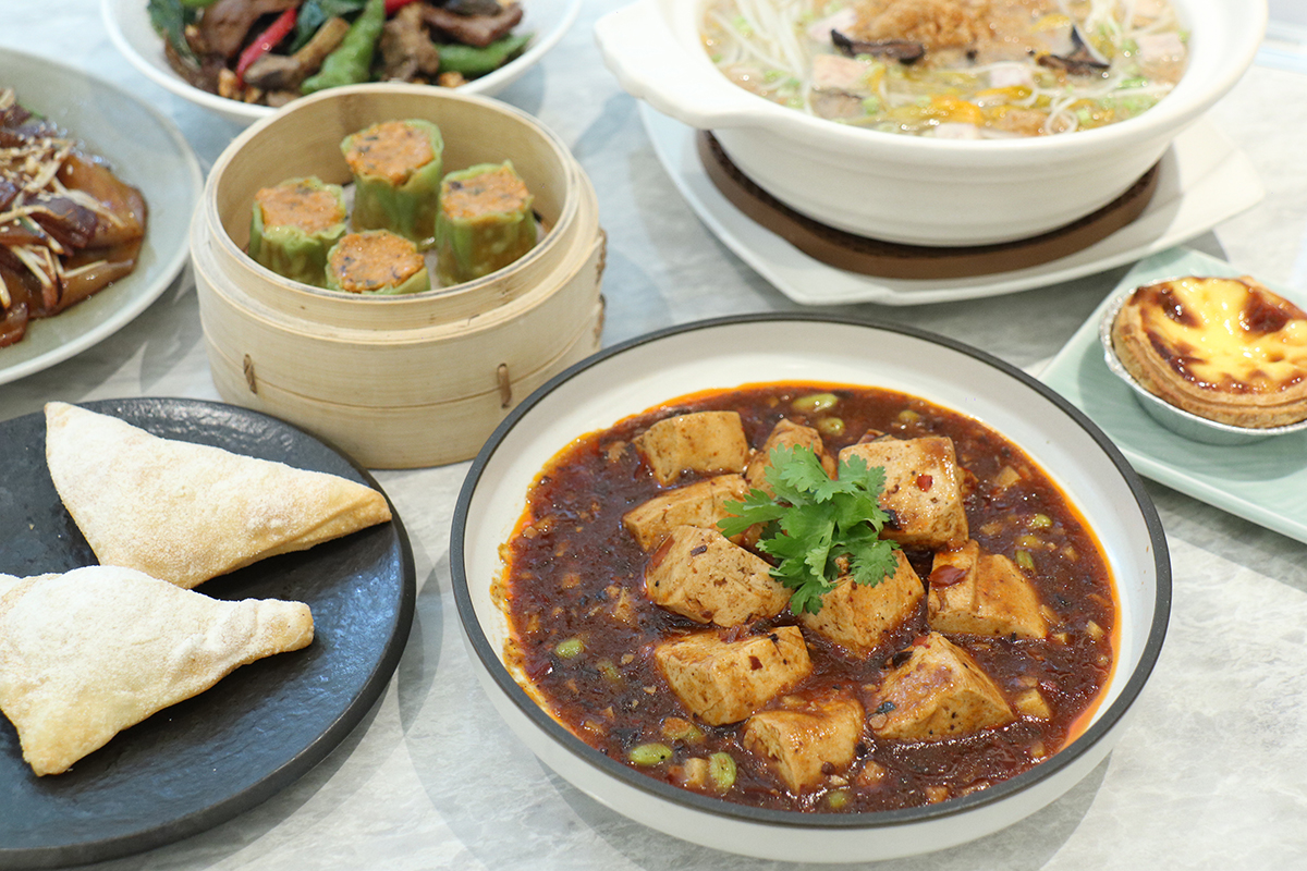 養心茶樓推出全新菜色，主打異國調味重新詮釋植物食材。（示意圖）