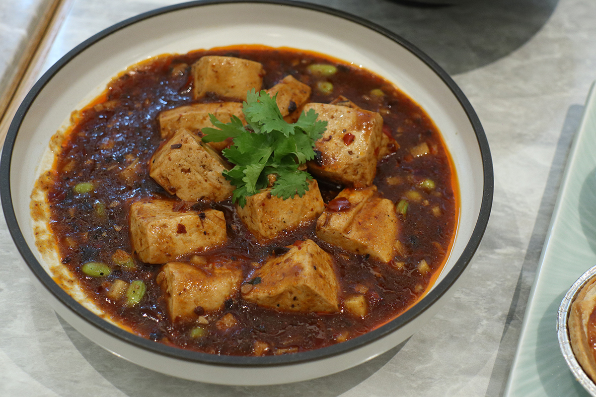 養心茶樓養心茶樓「麻婆臭豆腐」。（示意圖）