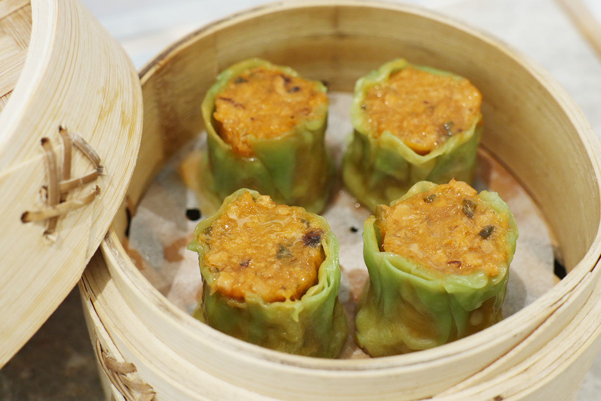 養心茶樓「剝皮辣椒燒賣」。（示意圖）