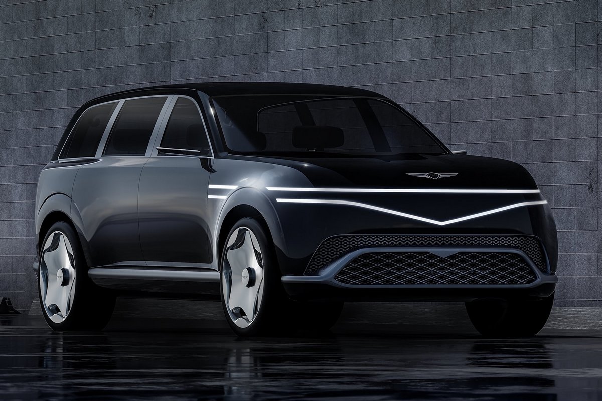 Genesis GV90即將登場，目前已知將會採對開式車門設計。(此為Neolun概念車)