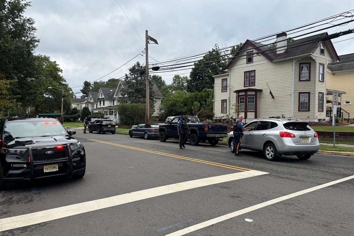 紐澤西警察為抓開車分心駕駛穿吉利服融入大樹，據警方表示僅6小時就攔下74位分心違規駕駛。