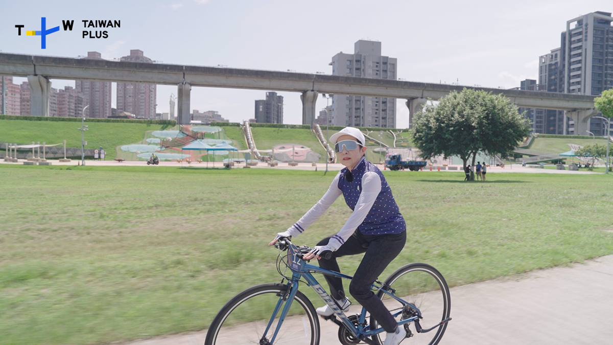 【車勢星聞】自行車新文化基金會董事長劉麗珠。（圖：TaiwanPlus）