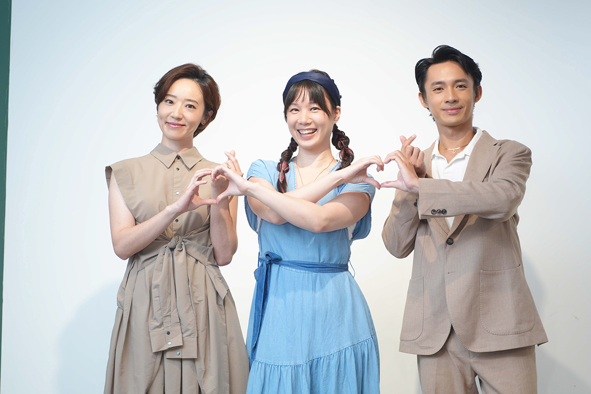 【車勢星聞】《轉角那間心藥局》主要演員（左起）林子熙、許乃涵、洪毓璟。（圖：大愛電視提供） 