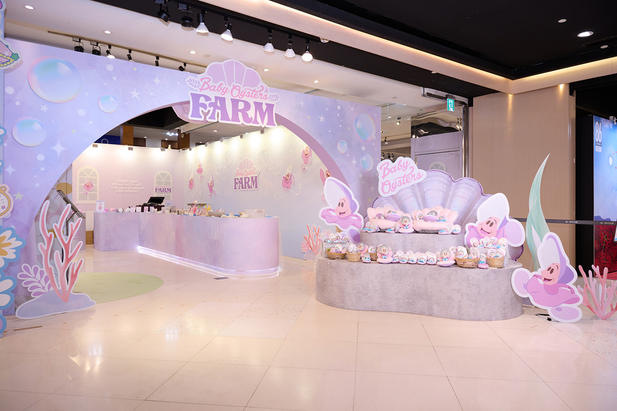 牡蠣寶寶快閃店外觀