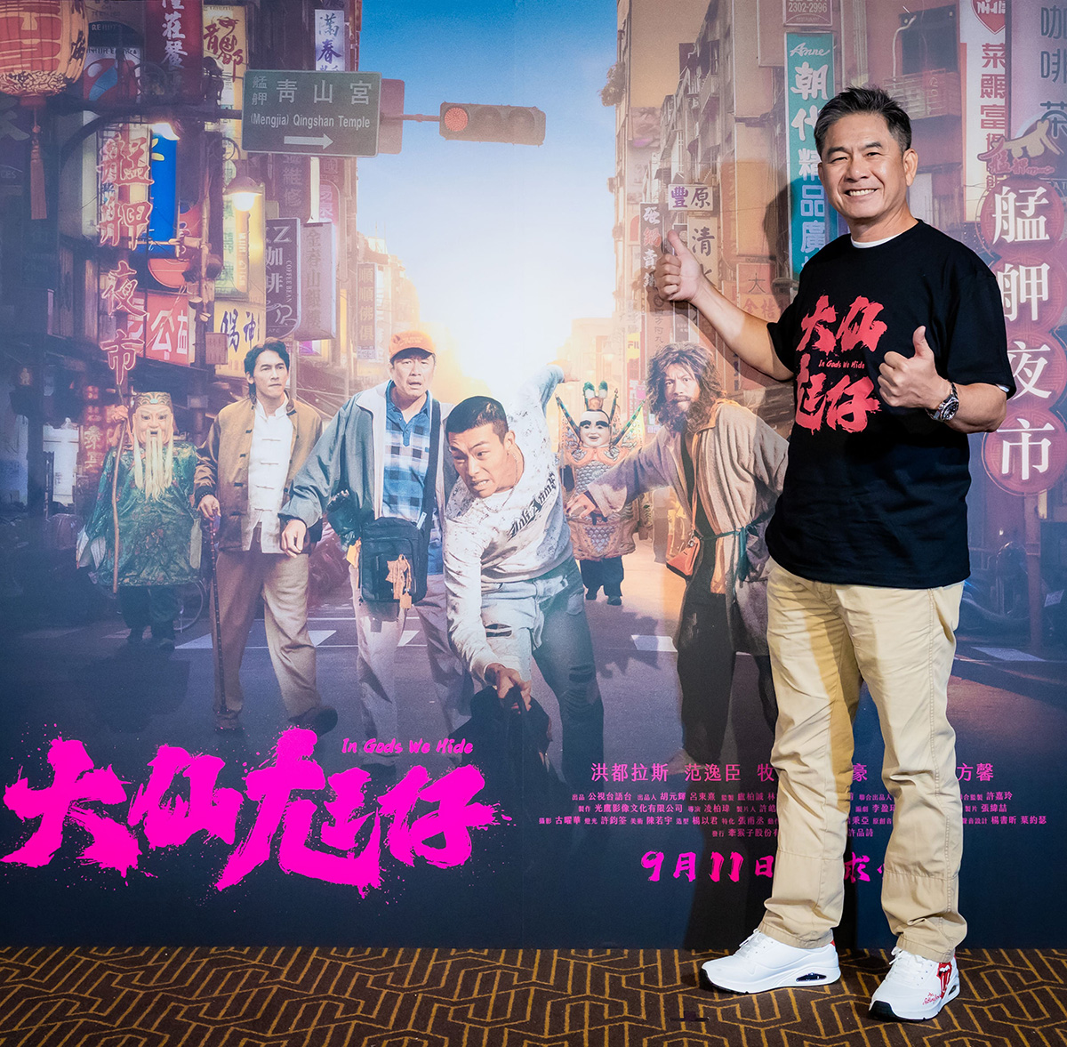 【車勢星聞】飾演街友「里長伯」的洪都拉斯坦言角色「阿宏」和自己的出入不大。／公視台語台 提供