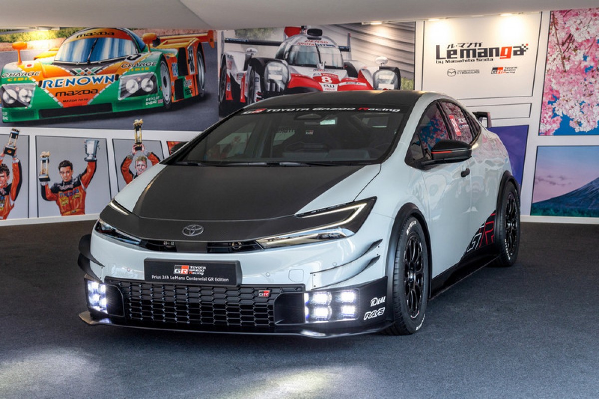 2023年利曼24小時耐力賽賽事Toyota帶來Prius 24h Le Mans Centennial GR Edition。