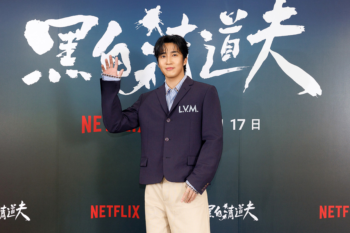 【車勢星聞】影音／《黑白清道夫》主要演員婁峻碩。（圖：Netflix提供）