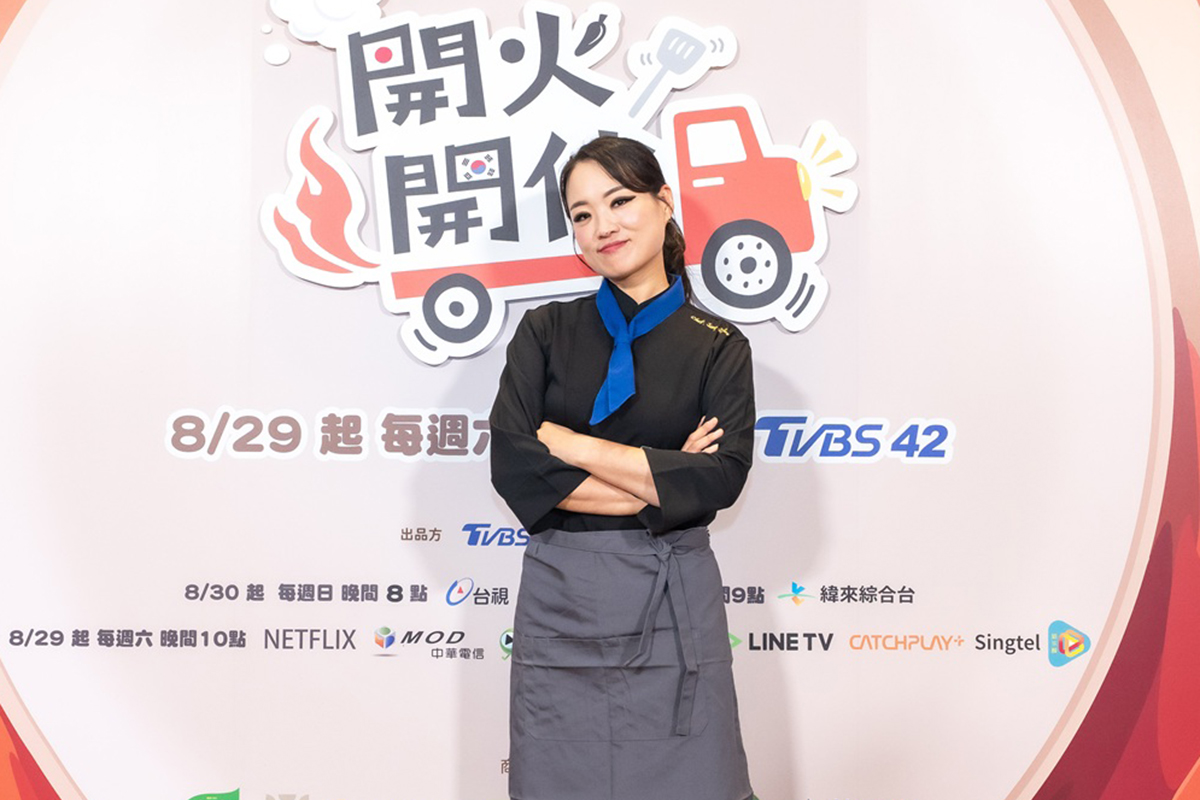 【車勢星聞】《開火開伙》鄭智善。（圖：TVBS提供）