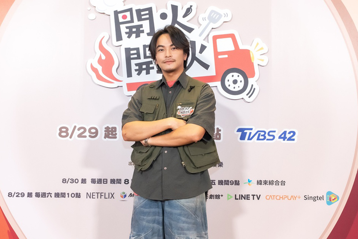 【車勢星聞】《開火開伙》楊銘威。（圖：TVBS提供）
