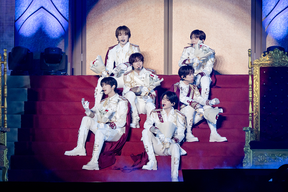 【車勢星聞】NCT WISH來台會粉絲，走進觀眾席近距離互動。（圖：SHOWOFFICE提供）
