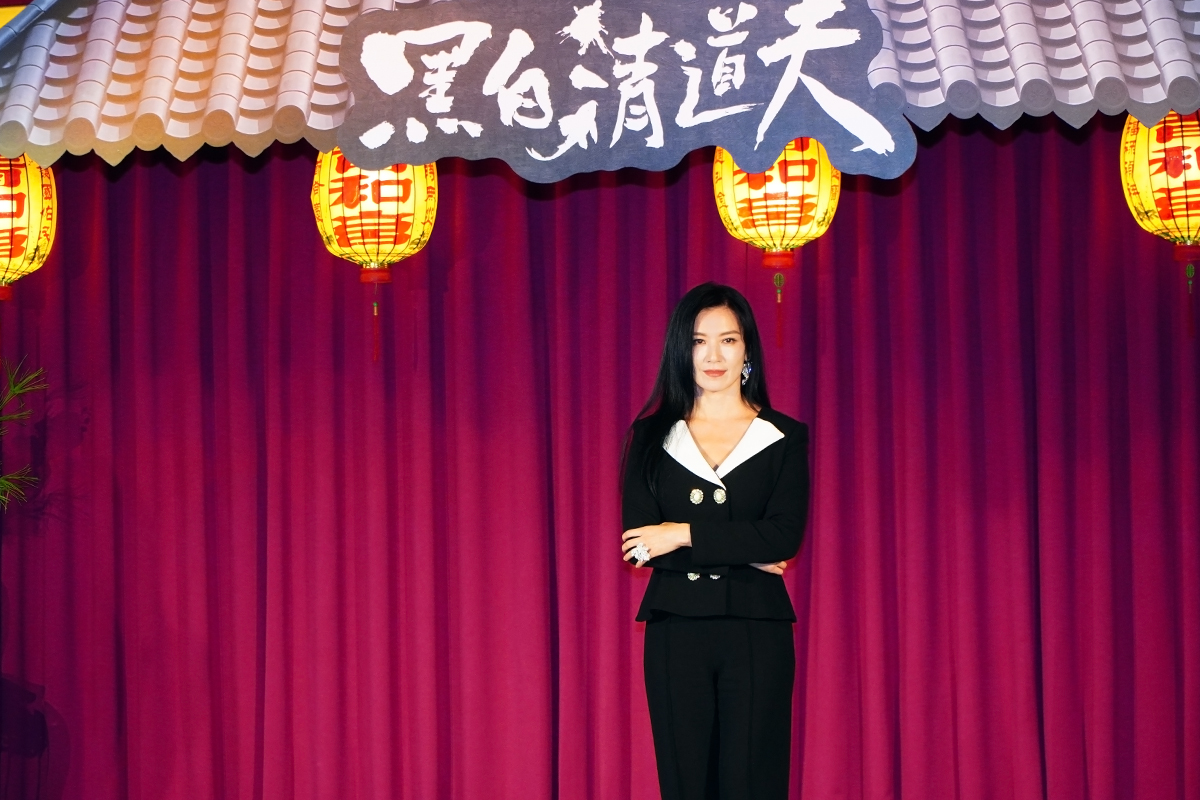 【車勢星聞】影音／Netflix全新影集《黑白清道夫》主要演員林熙蕾。（圖：車勢星聞）