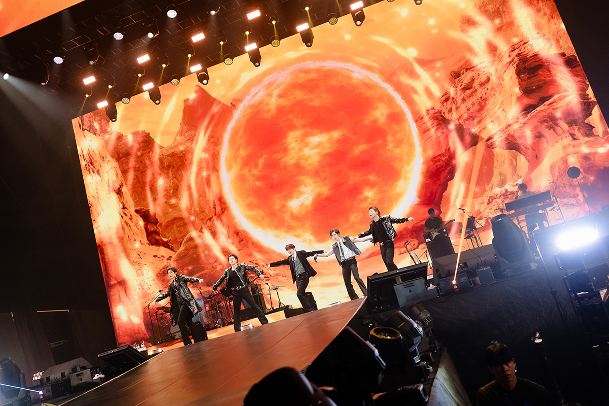 【車勢星聞】INFINITE再次來台，見面會經典神曲〈Bad〉、〈成為我的人〉連發。（圖：SHOWOFFICE提供）