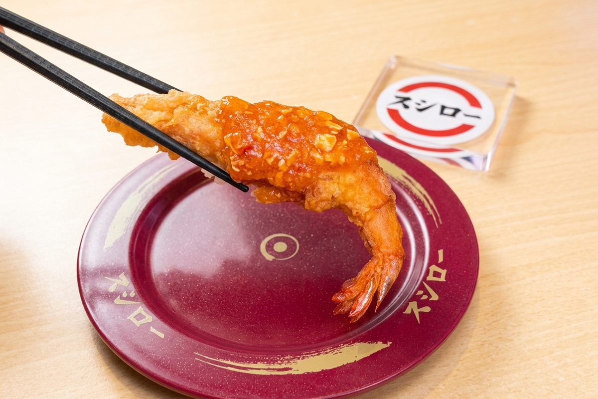 壽司郎中秋限定乾燒辣醬軟殼蝦。（示意圖：品牌提供）