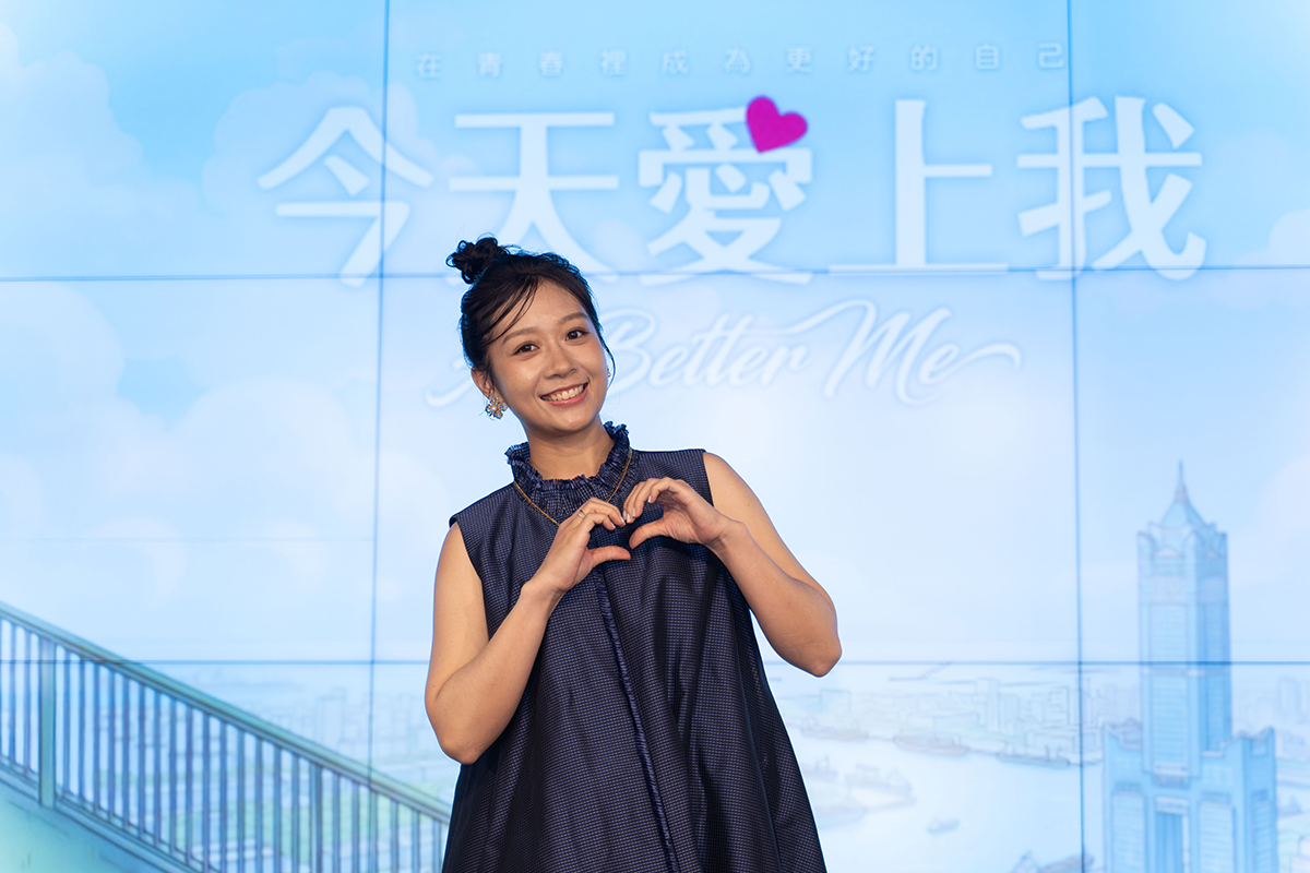 【車勢星聞】《今天愛上我》主要演員安乙蕎、裴子齊、林暉閔、杜蕾、謝展榮、謝其文、鄭穎。（圖：大愛電視提供）