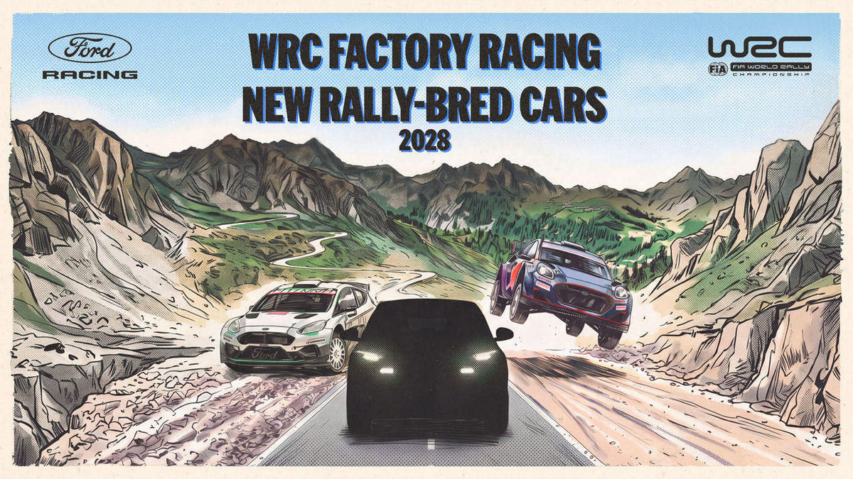 Ford宣布2028年以廠隊身分重返WRC。