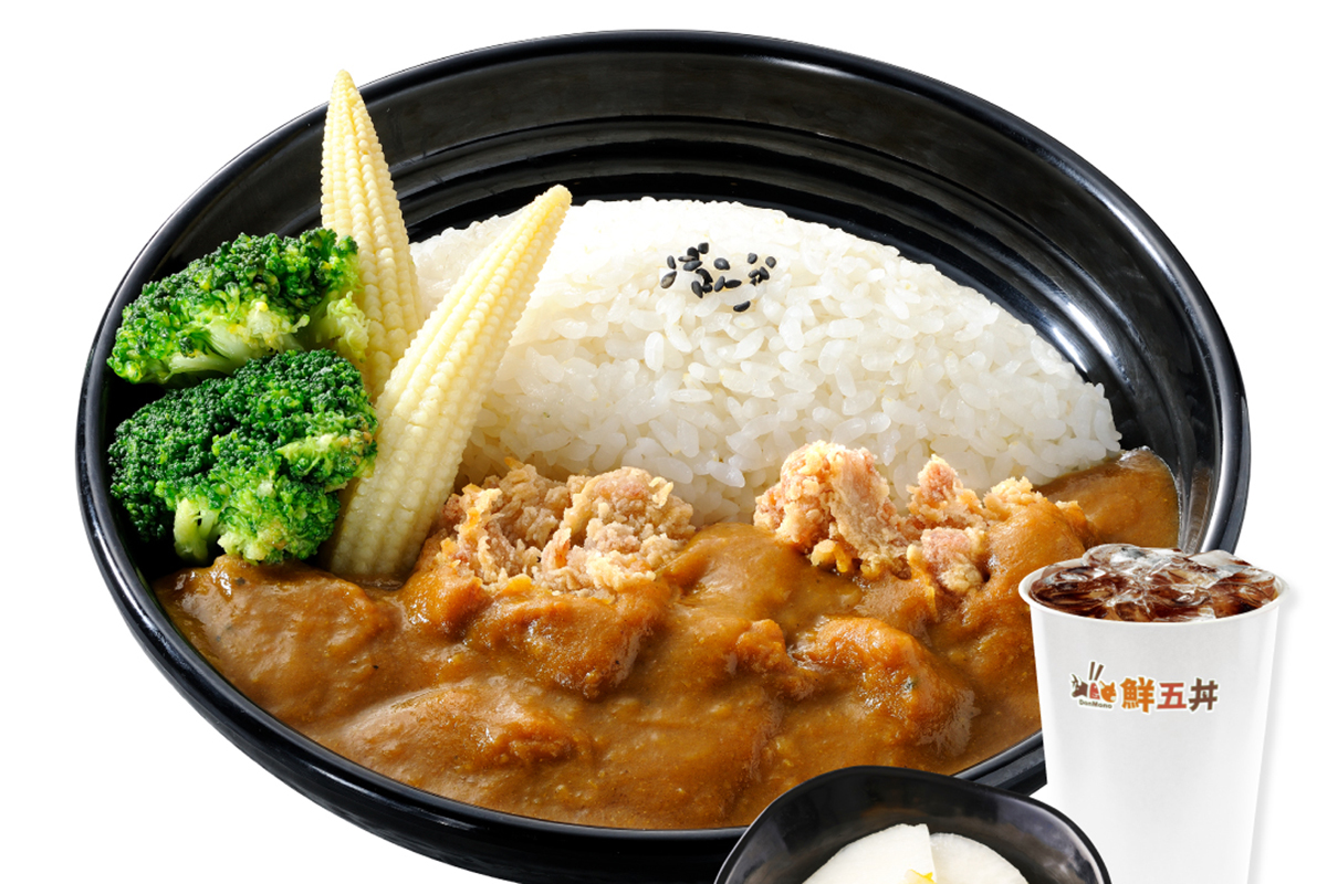 雙十聚餐三商巧福指定套餐加1元多1碗，三商鮮五丼人氣套餐66折。（示意圖：品牌提供）