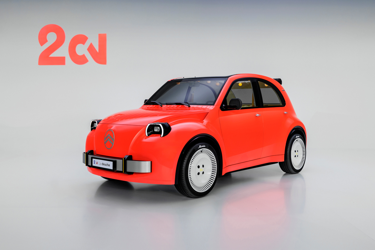 Citroën在本屆巴黎車展推出2CV Concept。
