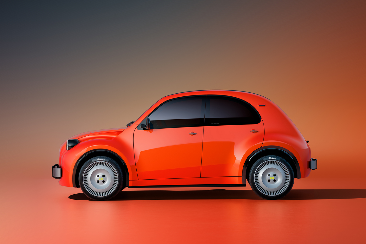 2CV Concept仍保有著2CV元素。