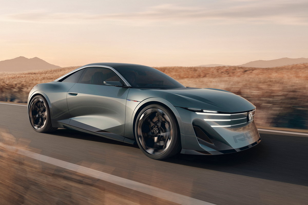 Peugeot帶來致敬RCZ的RCZ Vision概念車。