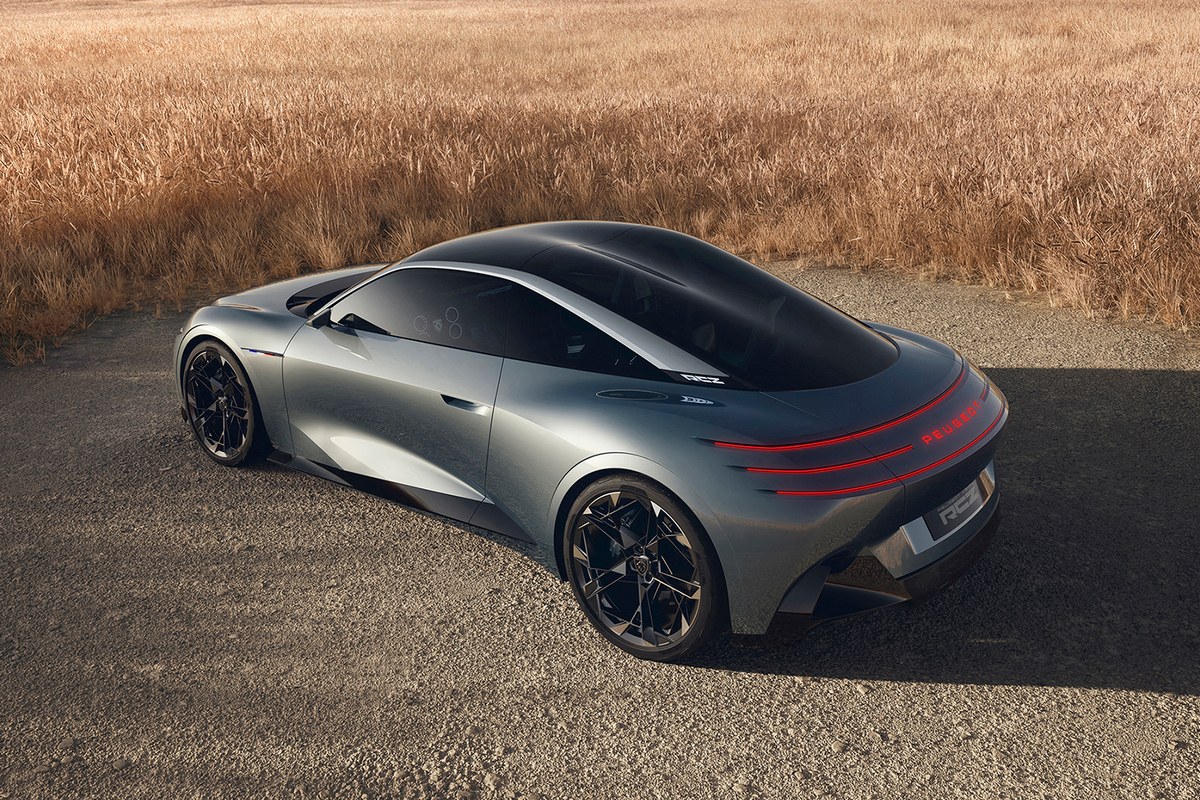 RCZ Vision預覽Peugeot貓科未來。